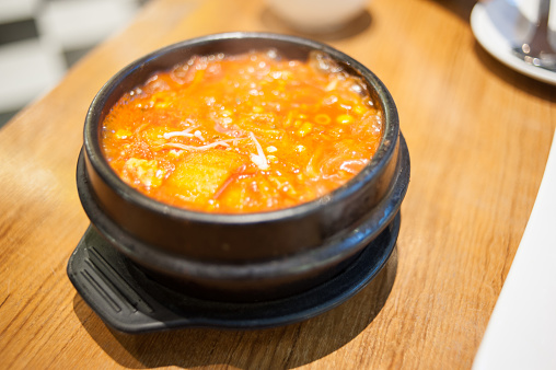 kimchi soup recipe, Korean food