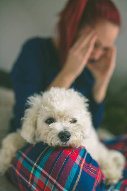 istock illness women having headache and feeling unwell 661582878