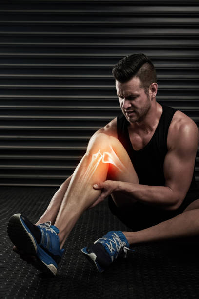 istock Takin extra care with his injured knee 661583684