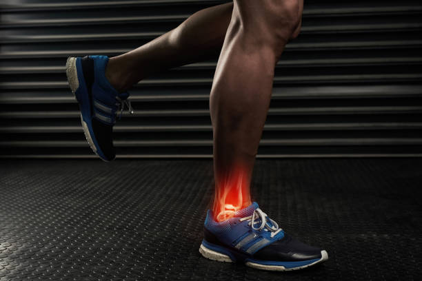 istock Rehabilitating his ankle 661583730