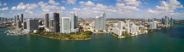 istock Aerial image of Edgewater Miami 661618182