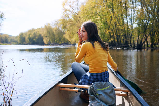 istock Off the beaten track in a kayak 661619610