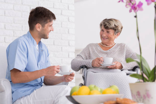 istock DIsabled elderly woman in inursing home 661654684