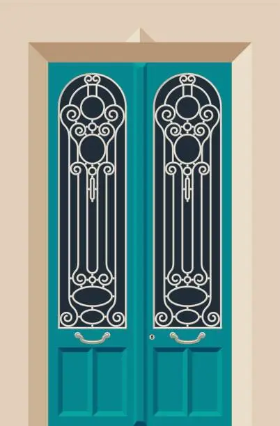 Vector illustration of Turquoise