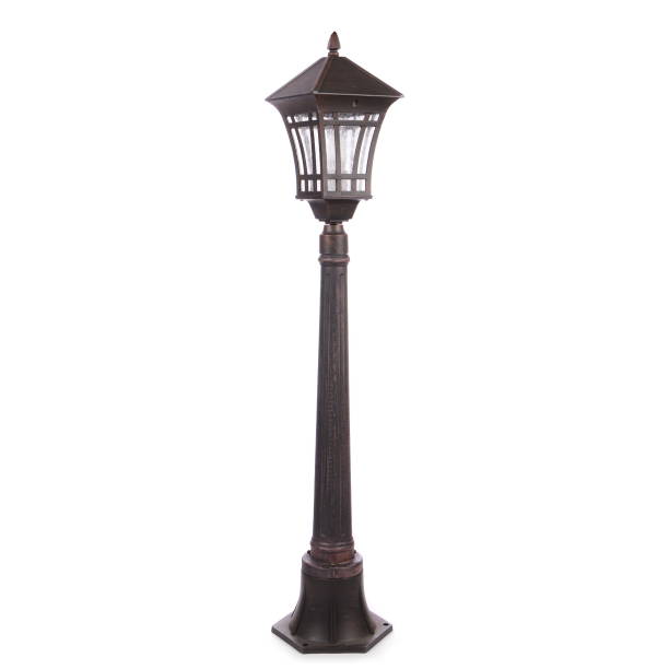 istock Street lamp isolated on white background 661689982