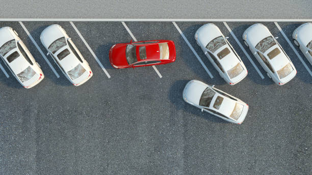 istock Many cars parked. 3d illustration 661693550