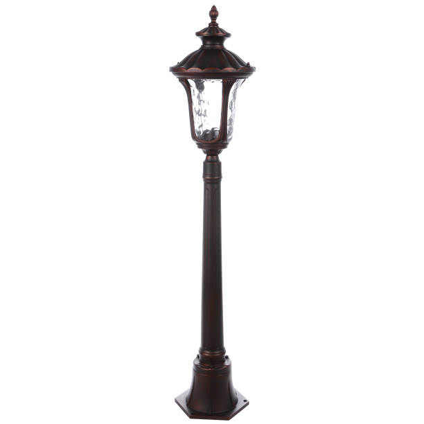 istock Street lamp isolated on white background 661693746