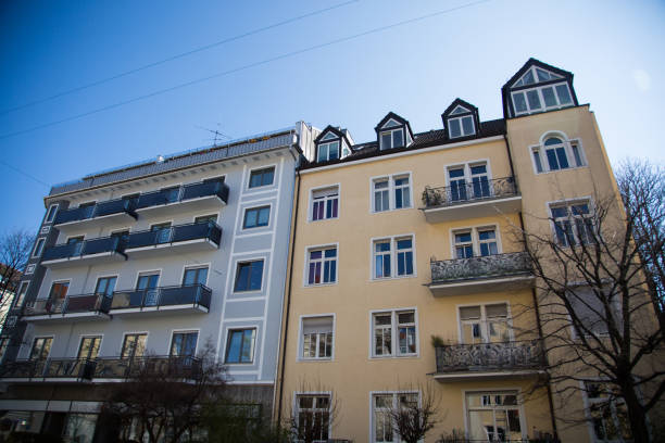 istock Beautiful old building, renovated, in Munich 661703488