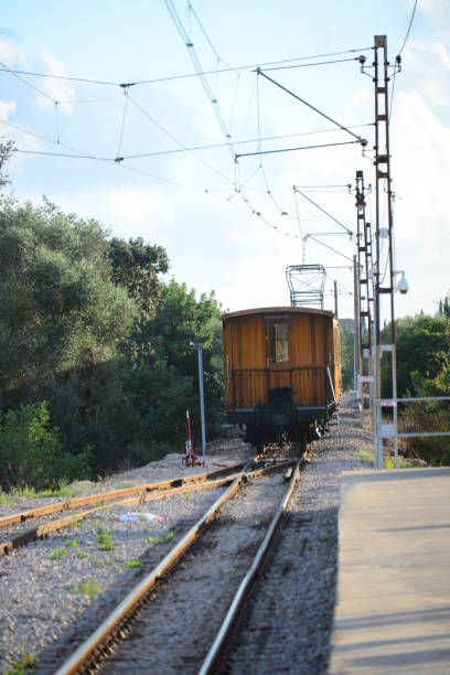 istock Railway tracks in Soller - Mallorca - Spain 661710576