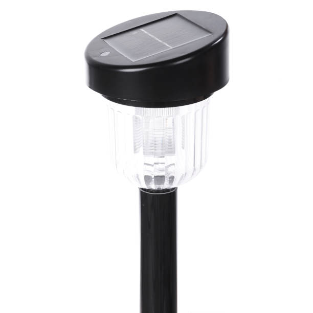 istock Street lamp isolated on white background 661710982