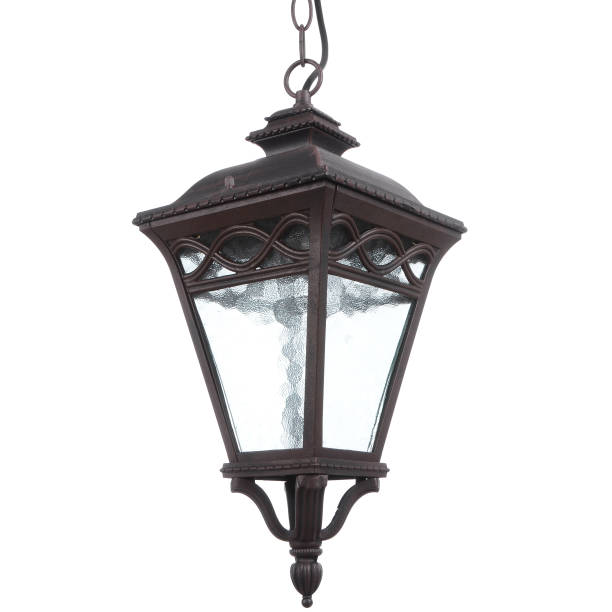 istock Street lamp isolated on white background 661754556