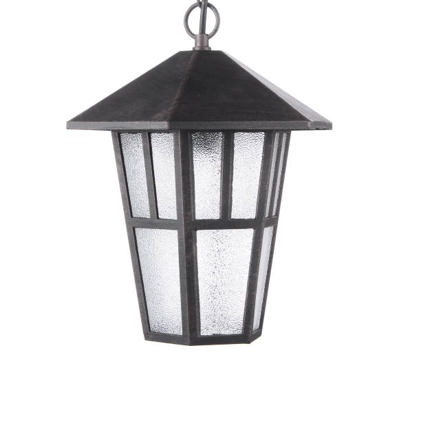 istock Street lamp isolated on white background 661760574