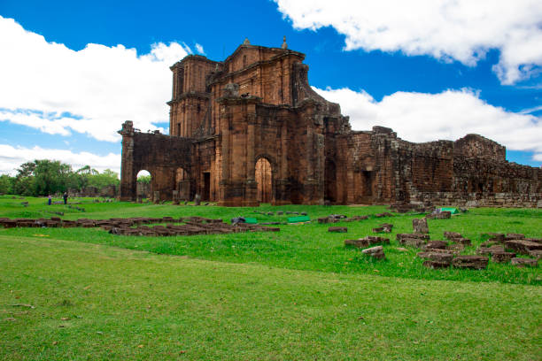 istock Jesuit mission Ruins. 661777216