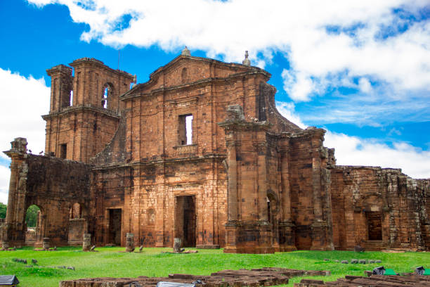 istock Jesuit mission Ruins. 661777226