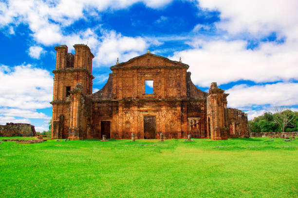 istock Jesuit mission Ruins. 661779488