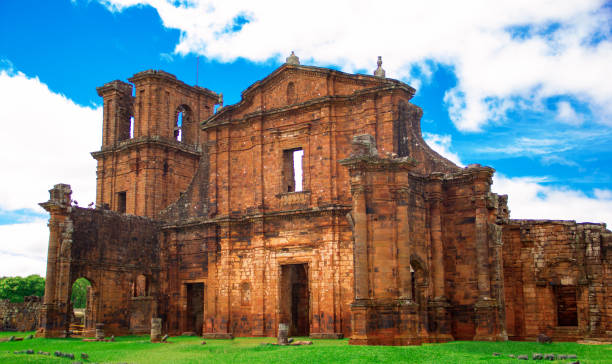 istock Jesuit mission Ruins. 661779498
