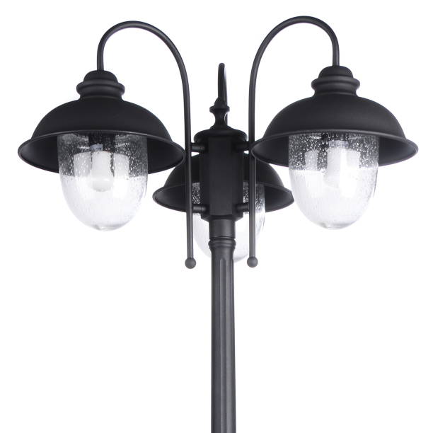 istock Street lamp isolated on white background 661797388