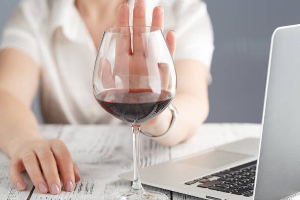 istock woman refused a glass of wine 661867708