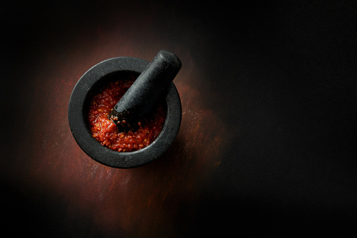 Asian Food: Chili Sauce Still Life