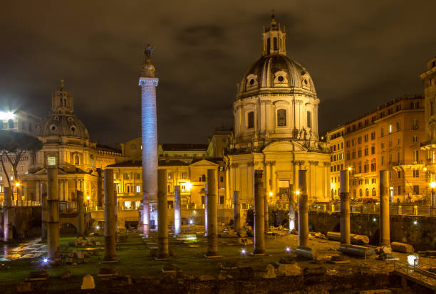 istock The Trajan's Forum,  Rome, Italy 661946844