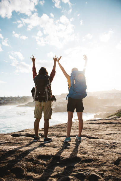 istock Woman open arms on top 661953996