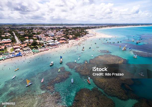 Aerial View Of Porto De Galinhas Pernambuco Brazil Stock Photo - Download Image Now