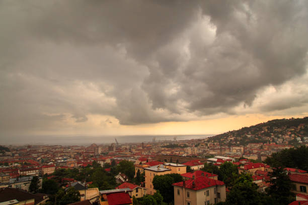 istock storm over the city of Trieste 662031900