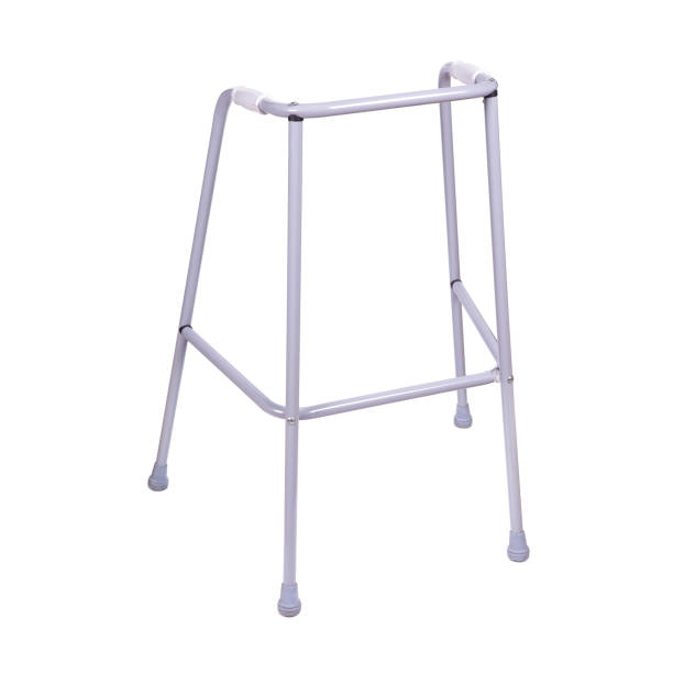 istock metal Walker support for a person with disabilities 662105198