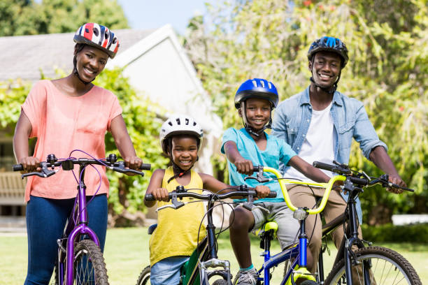 istock Happy family posing together 662173724