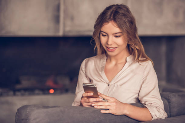 istock Beautiful girl at home 662175080