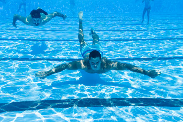 istock Swimming pool outdoors 662180988