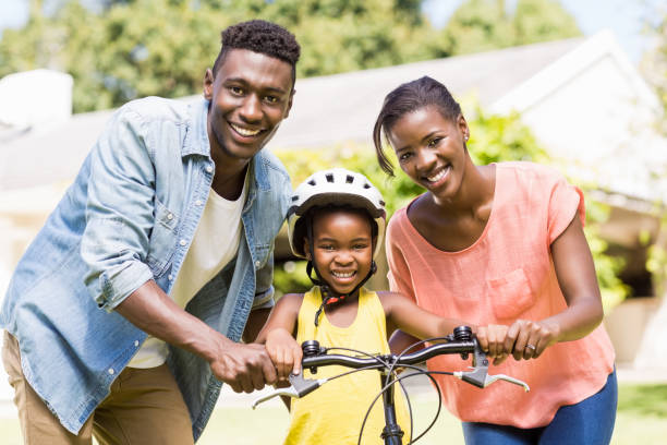 istock Happy family posing together 662185414