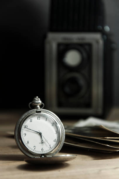 istock Vintage pocket watch 662258904