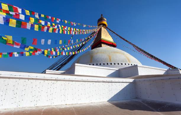 istock Boudhanath stupa, the biggest buddhist stupa in Kathmandu 662314026