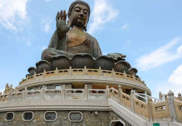 istock Tian Tan Buddha, Lantau Island 662453402
