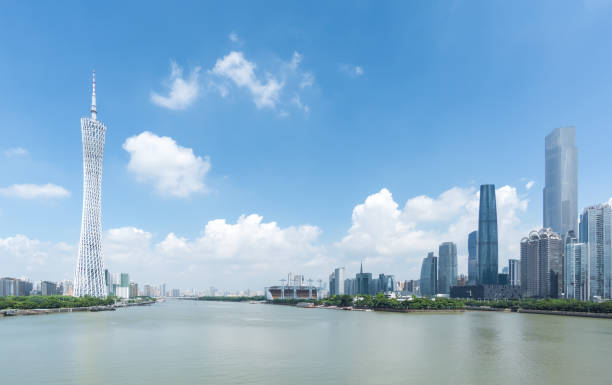 istock Majestic urban skyline 662468130