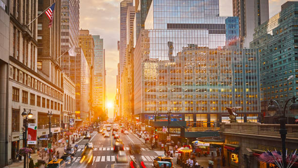 istock 42nd street and unset 662479022