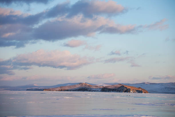 istock Ogoi island, Lake Baikal, winter landscape 662584688