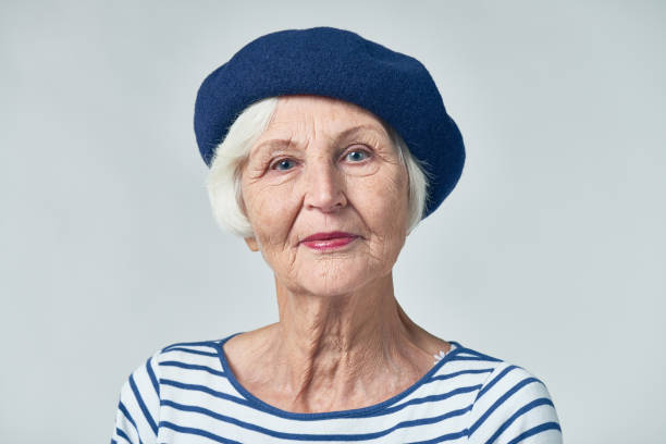 Senior French woman