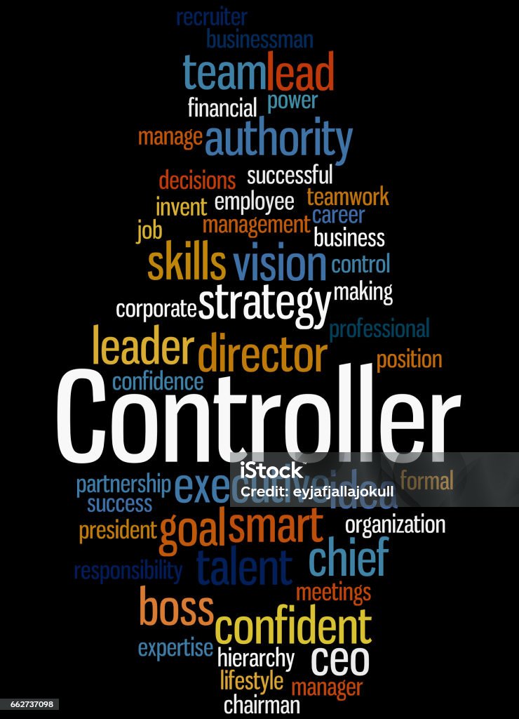 Controller Word Controller Word Cloud Concept 6 Stock Illustration - Download Image Now ...