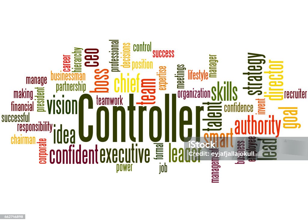 Controller Word Controller Word Cloud Concept 4 Stock Illustration - Download Image Now ...