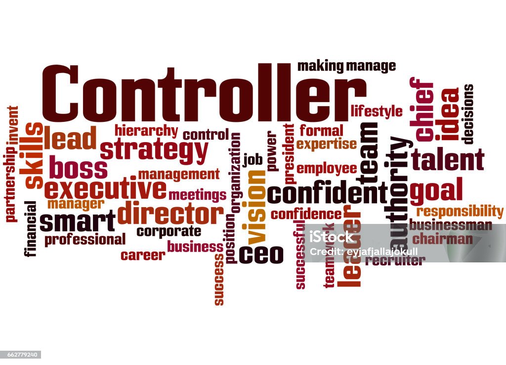 Controller Word Controller Word Cloud Concept 9 Stock Illustration - Download Image Now ...