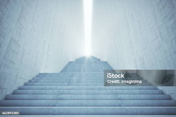 Long Stairway Stock Photo - Download Image Now - Staircase, Long, Steps