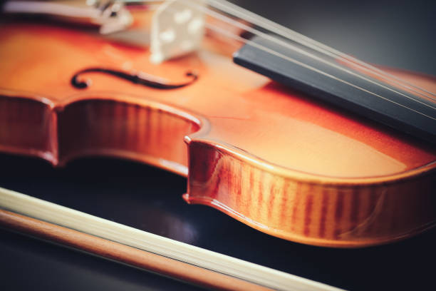 istock Close-up of Violin 662925358
