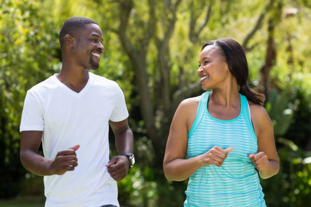 istock Happy couple looking each other 662978600