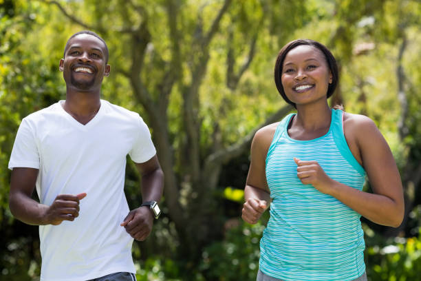 istock Happy couple posing together 662983424