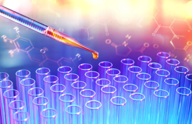 istock Test Tubes And Pipette - Research In Laboratory 662986640