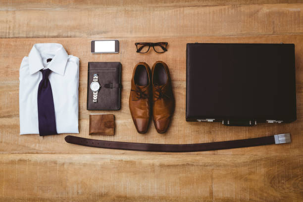 istock View of stuff for a businessman 663012668