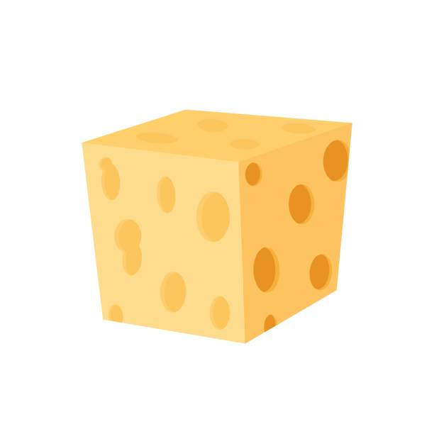 체 다 치즈, 파 르 마 치즈입니다. 유제품 우유 제품입니다. - milky cheese stock illustrations