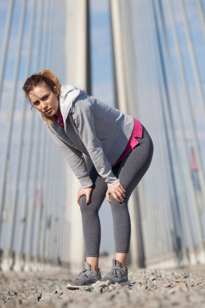 istock Young woman on recreation and jogging 663083864